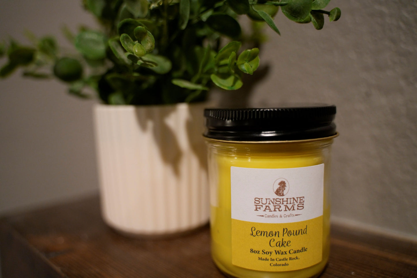 Lemon Pound Cake Candle