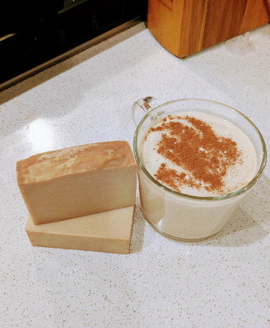 Vanilla Eggnog Soap