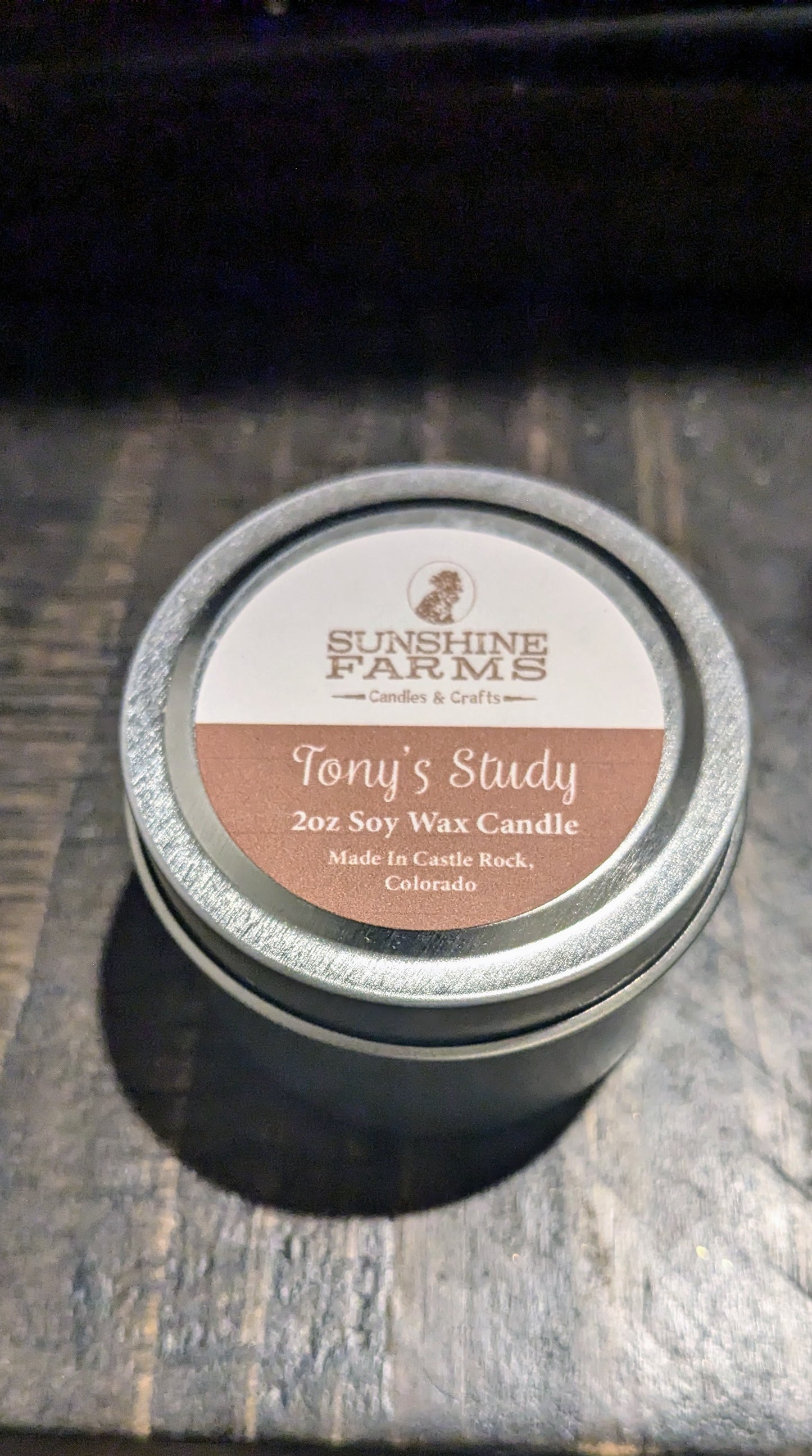 Tony's Study Candle